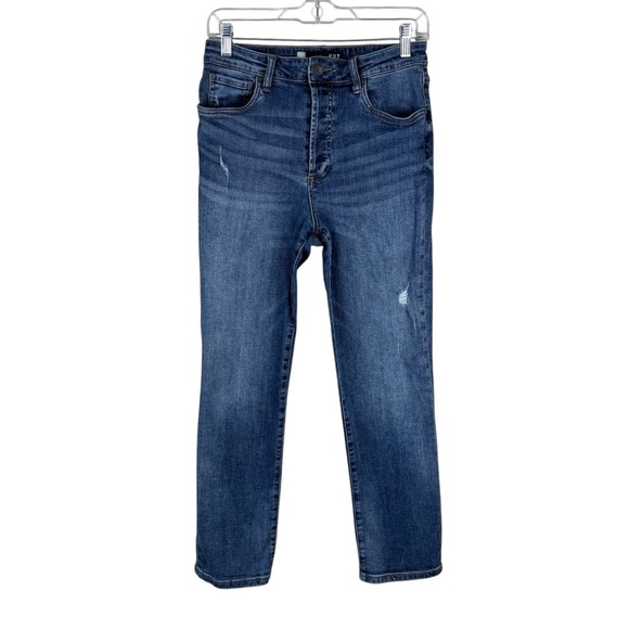 Kut from the Kloth Rosa Vintage Ankle Straight Jeans - Picture 1 of 10